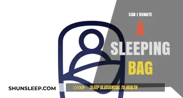 Donating Sleeping Bags: A Warm Gesture