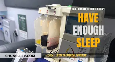 Donating Blood: Sleep Requirements and Your Eligibility