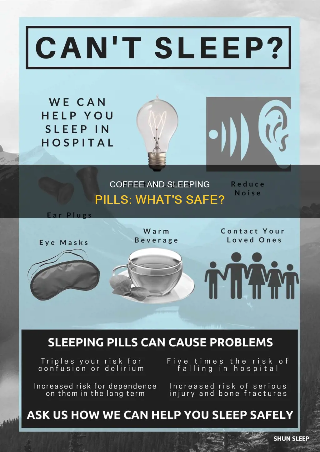 can i drink coffee after sleeping pill