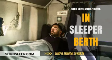Restful Drive: Can You Hit the Road After 7 Hours in a Sleeper Berth?