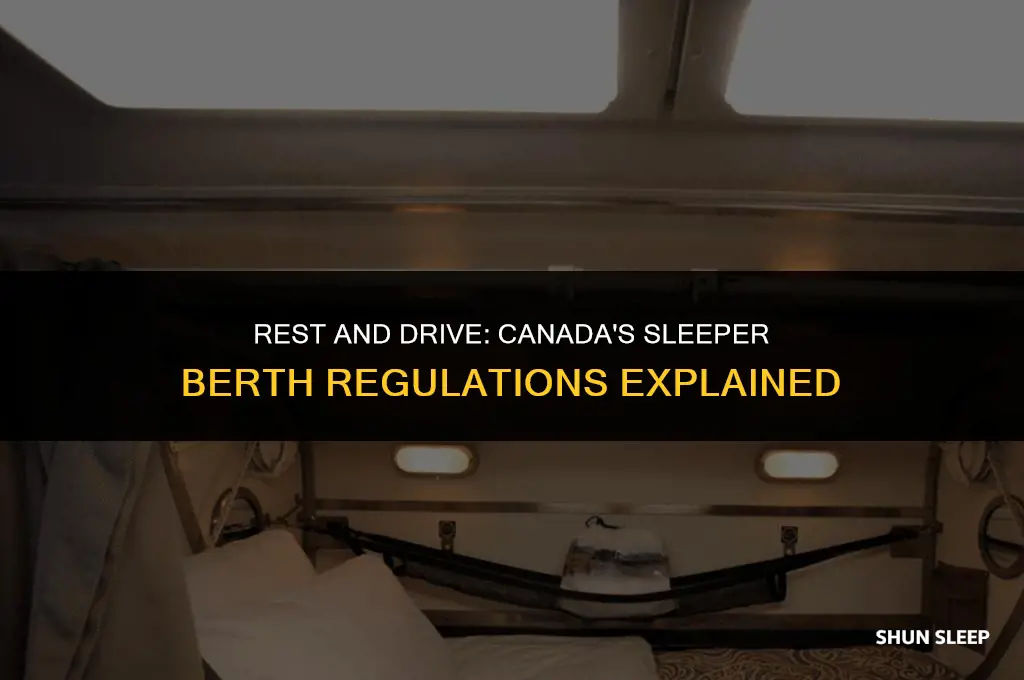 can i drive after 8 hours in sleeper berth canada