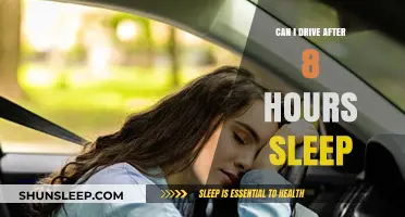 Revving Up After Rest: Is 8 Hours of Sleep Enough for Safe Driving?