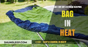 Drying Coleman Sleeping Bags: Heat or No Heat?