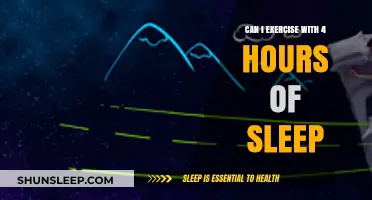 Fueling Your Workout: The Impact of 4 Hours of Sleep on Exercise Performance