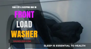 Washing Sleeping Bags: Front Load Washer-Friendly?