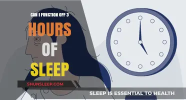 Sleepless Nights: Can You Really Function on Just 3 Hours of Rest?