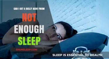 Lack of Sleep and Stomach Pain: Unraveling the Connection