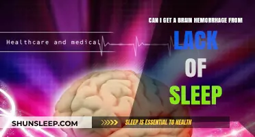 Lack of Sleep and Brain Hemorrhage: Unraveling the Risks