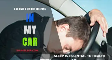 Sleeping in Your Car: Can It Lead to a DUI Charge?