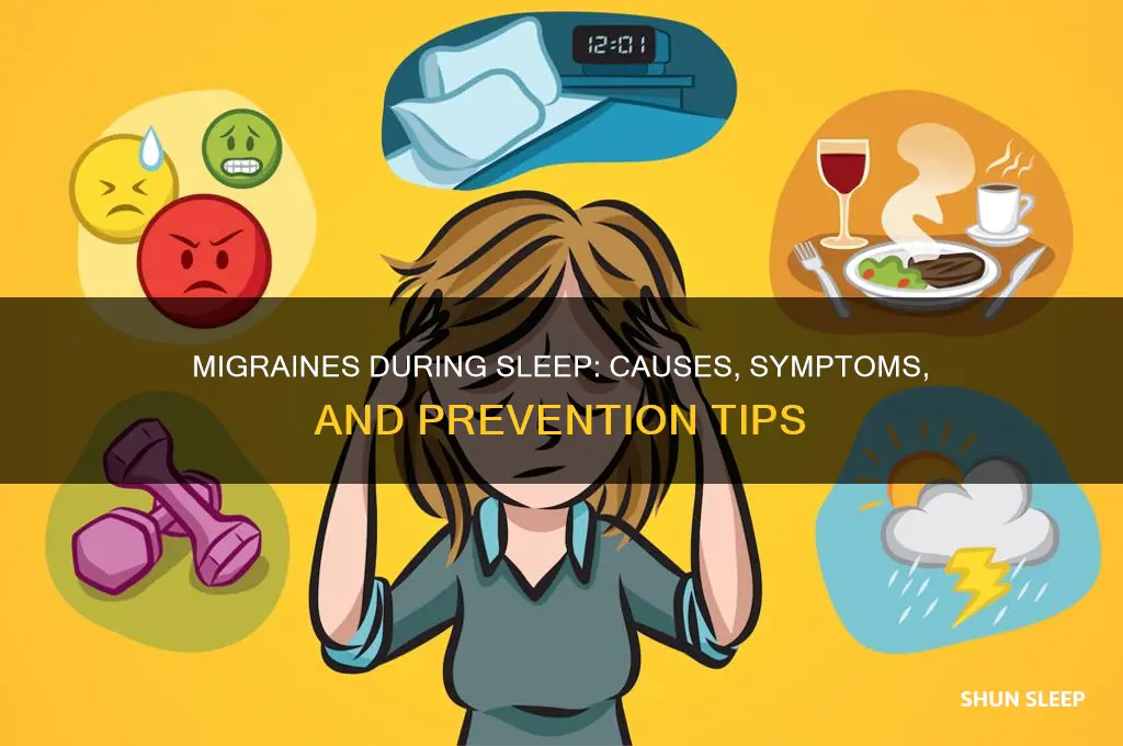 can i get a migraine while sleeping