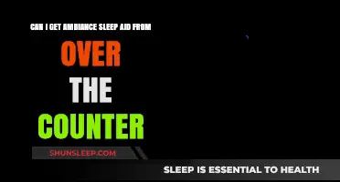 Over-the-Counter Ambiance Sleep Aid: Availability and Options Explained