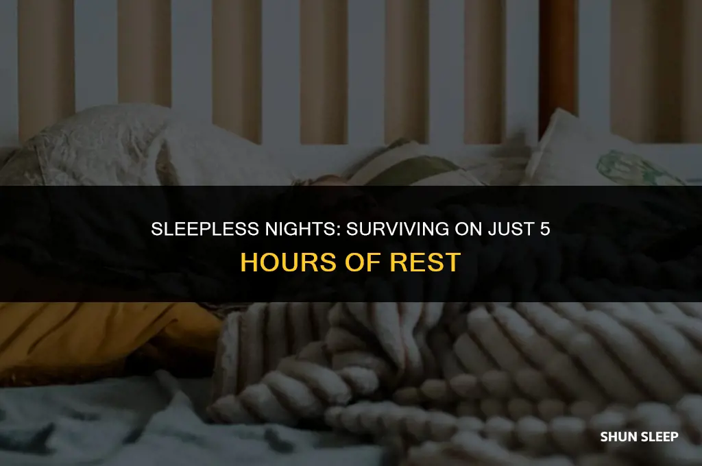 can i get by on 5 hours of sleep