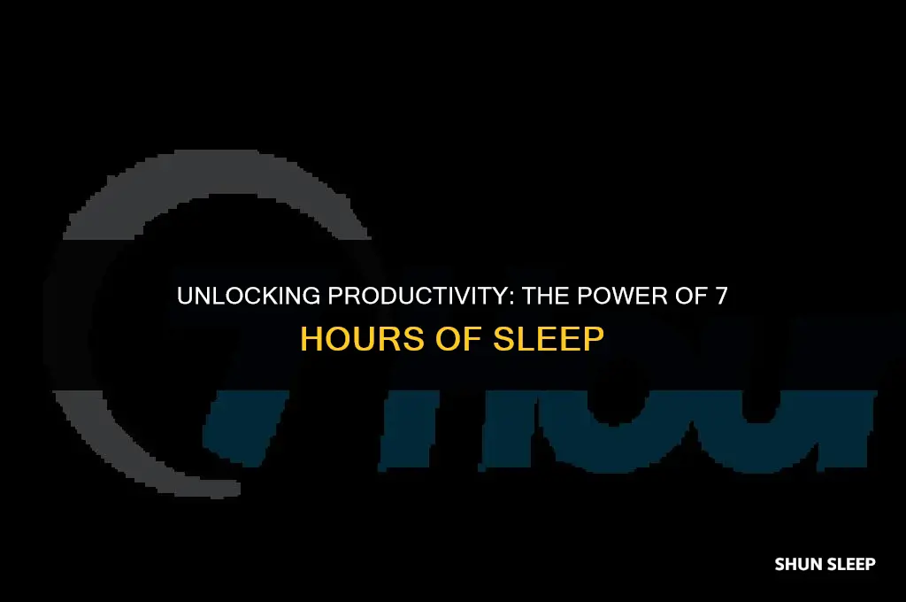 can i get by on 7 hours of sleep