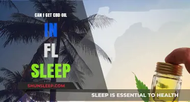 CBD Oil in Florida: A Natural Sleep Aid Solution?