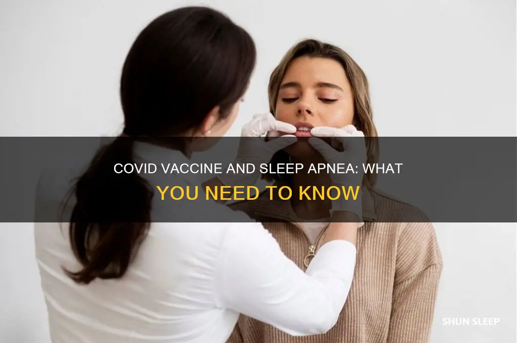 can i get covid vaccine if i have sleep apnea