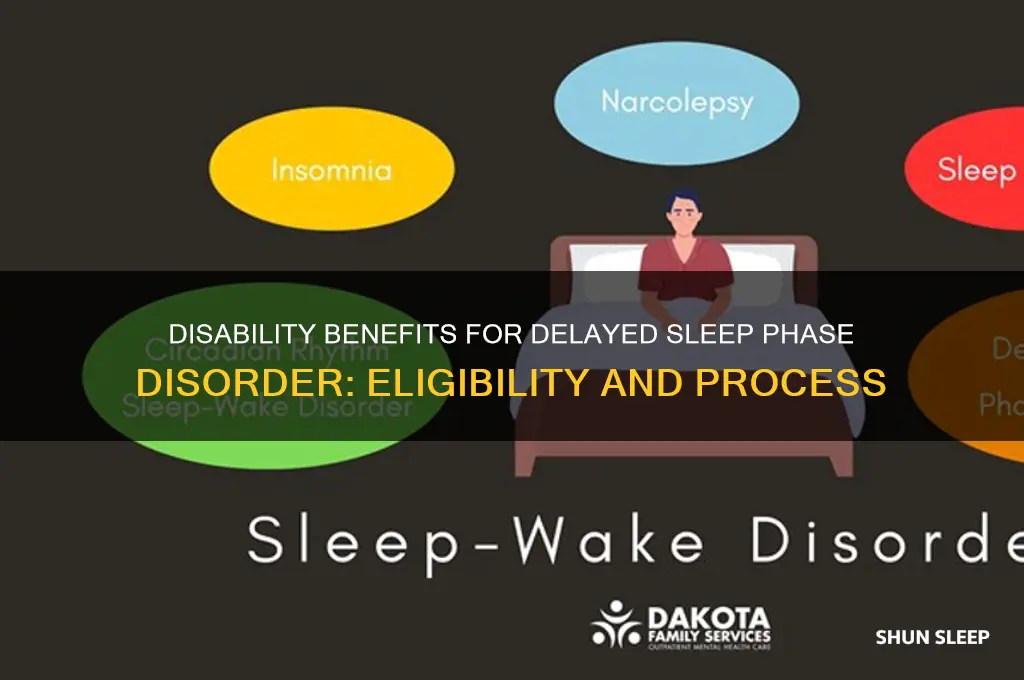 can i get disability for delayed sleep phase disorder