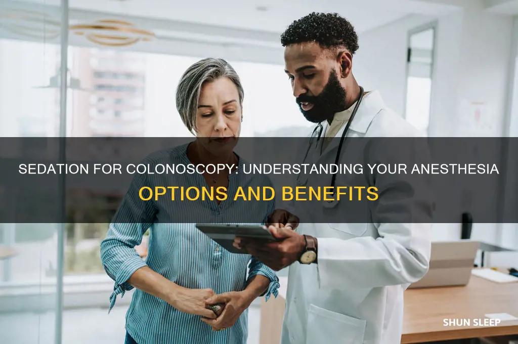 can i get put to sleep for a colonoscopy