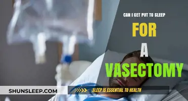Vasectomy Under Anesthesia: Exploring Sedation Options for the Procedure
