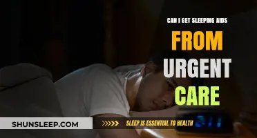 Can Urgent Care Provide Sleeping Aids? What You Need to Know