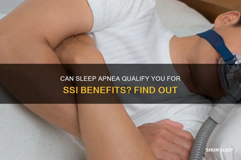 can i get ssi for sleep apnea