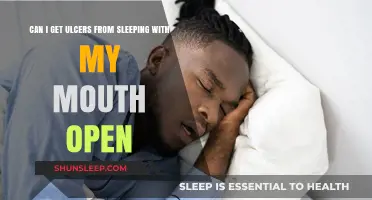 Sleeping with Mouth Open: Does It Cause Ulcers? Facts Revealed