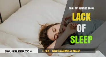 Lack of Sleep and Vertigo: Unraveling the Surprising Connection