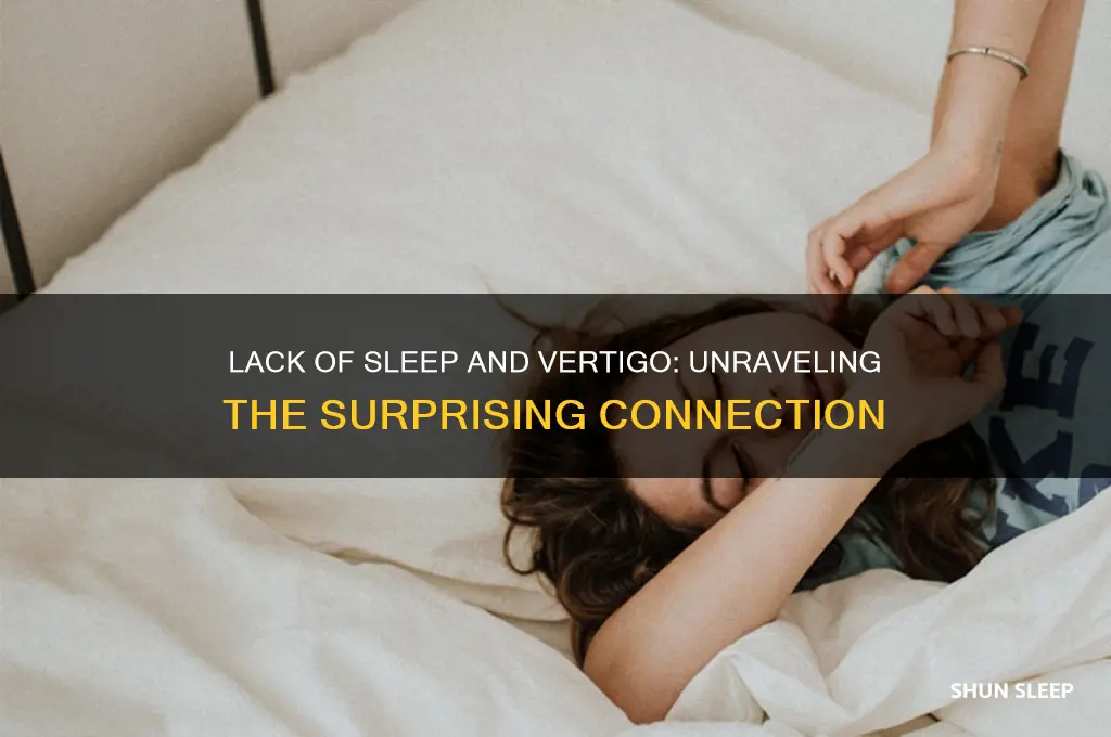 can i get vertigo from lack of sleep