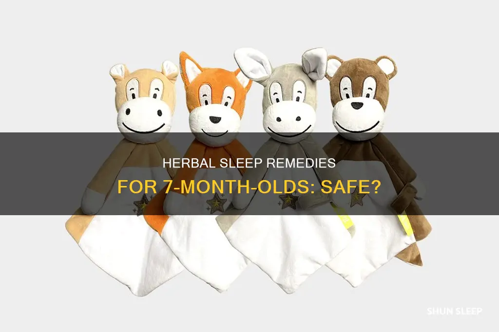 can i give a 7 month old something to sleep
