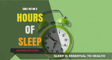 Surviving on Minimal Sleep: Tips for Managing 2 Hours of Rest