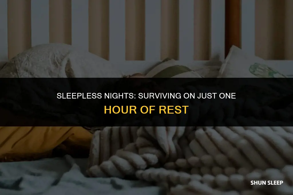 can i go with 1 hour of sleep