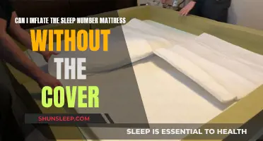 Sleep Number Mattress: Inflating without the Cover?