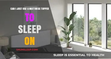 Mattress Toppers: Can You Sleep on Just That?