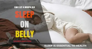 Belly Sleep for Four-Month-Old Babies: Safe or Not?