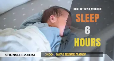 Newborn Sleep Patterns: Understanding 3-Week-Olds' 6-Hour Slumber