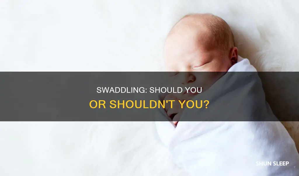 can i let my newborn sleep without swaddling