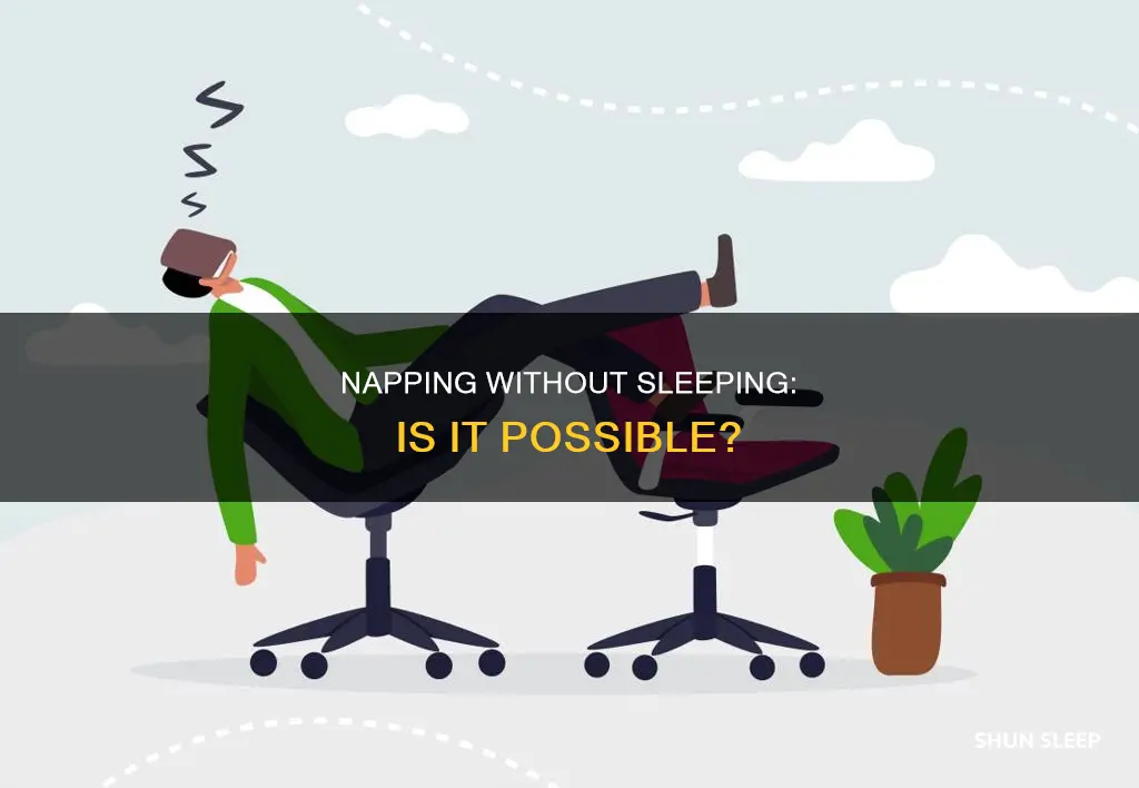 can i nap without sleeping