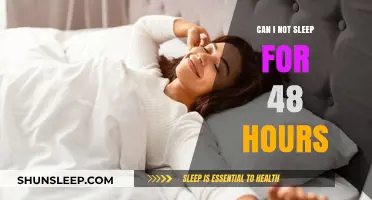 Sleepless Nights: The Effects and Risks of Staying Awake for 48 Hours