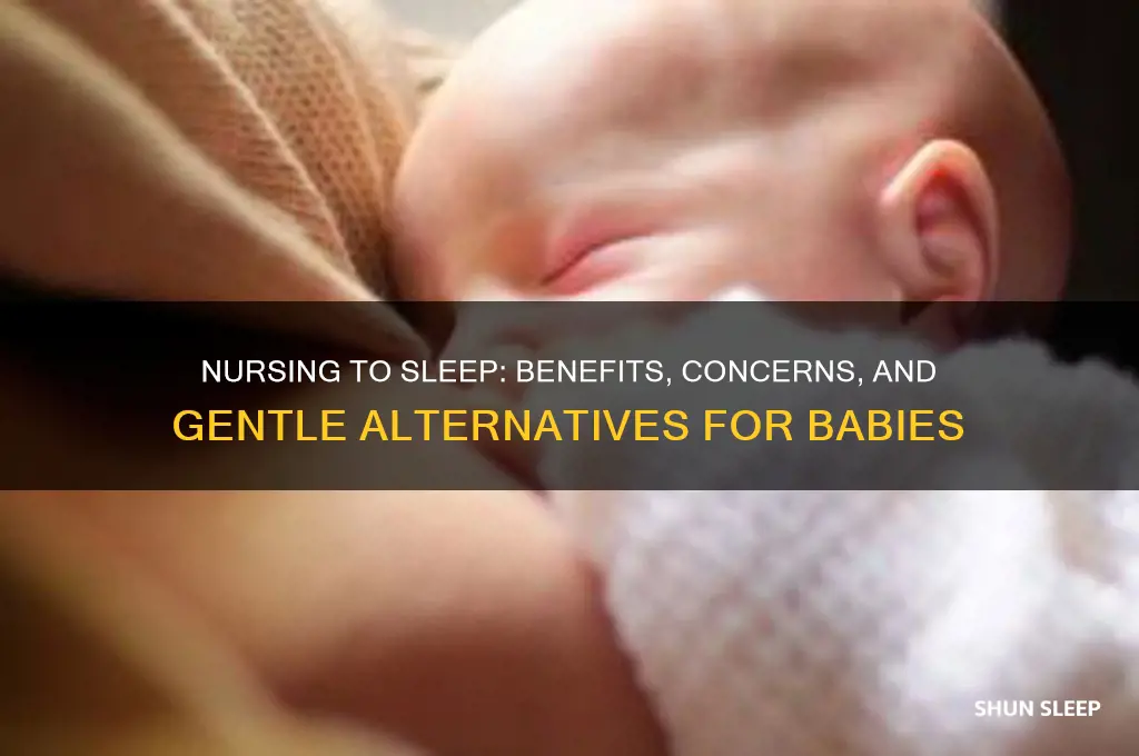 can i nurse my baby to sleep