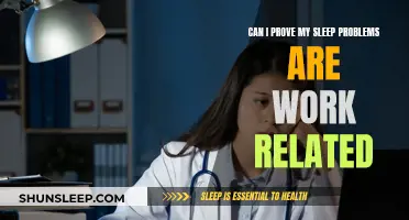 Sleep Problems: Work-Related? Proving the Link