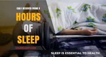 Reviving Rest: Strategies to Bounce Back from 5 Hours of Sleep