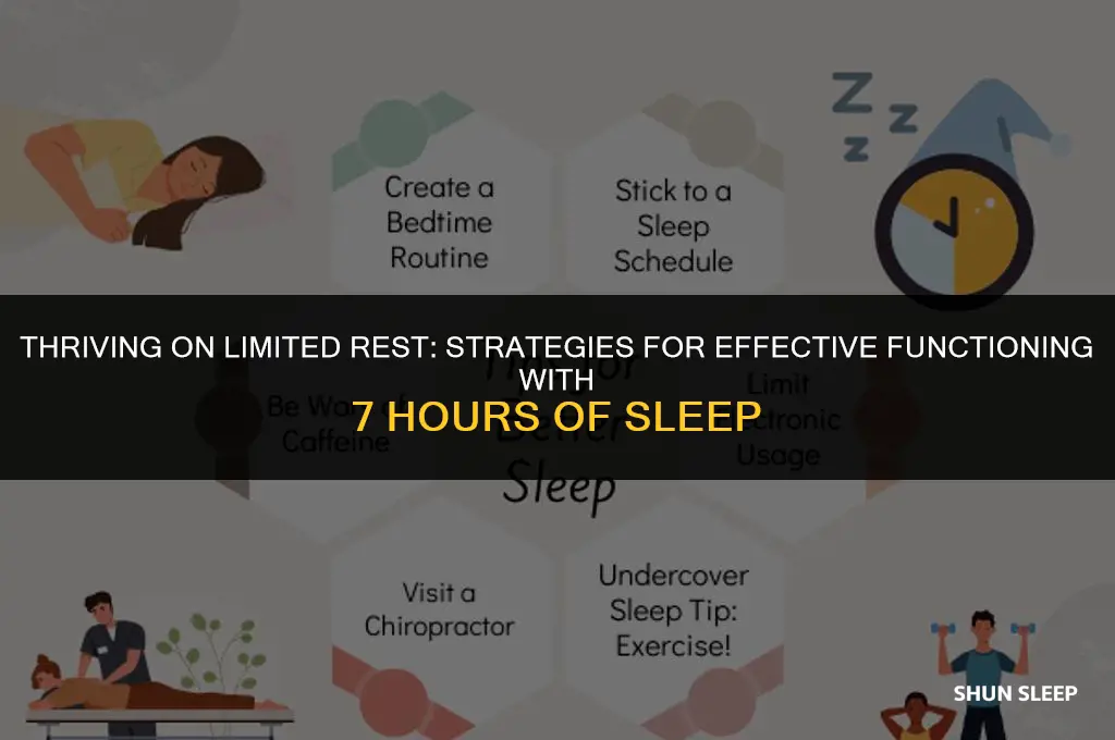 can i run off of 7 hours of sleep effectively