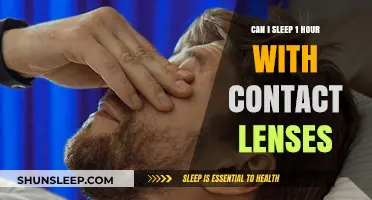Sleeping with Contact Lenses: A Guide to Safe Overnight Wear