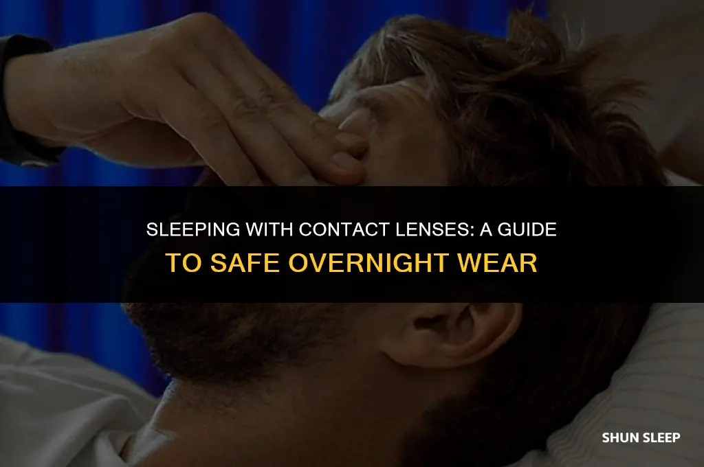 can i sleep 1 hour with contact lenses