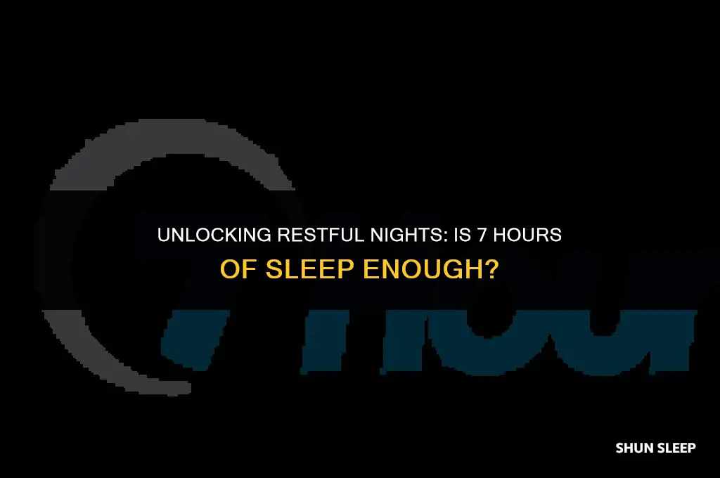 can i sleep 7 hours a day