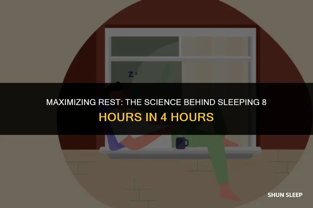 can i sleep 8 hours in 4 hours