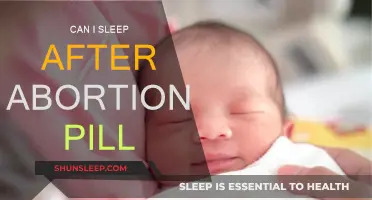Abortion Pill and Sleep: What's Safe?