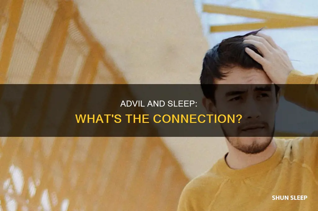 can i sleep after i take advil