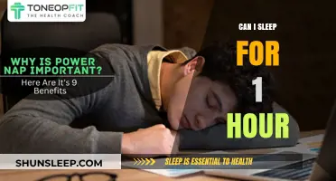 Power Naps: Unlocking the Benefits of a 1-Hour Sleep Boost
