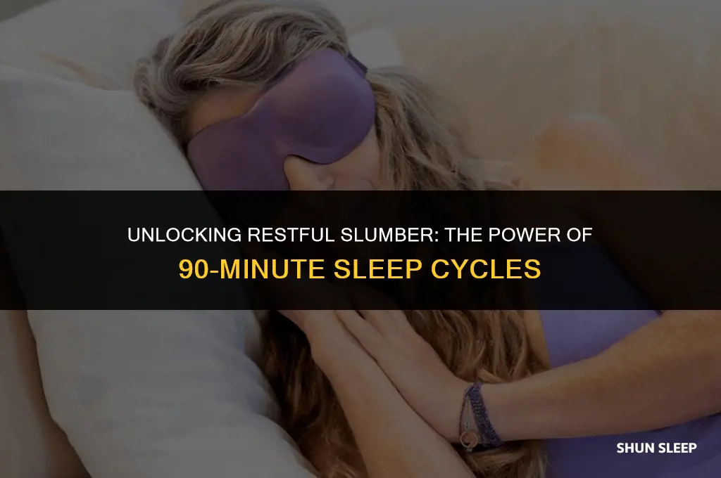 can i sleep for an hour and a half cycles