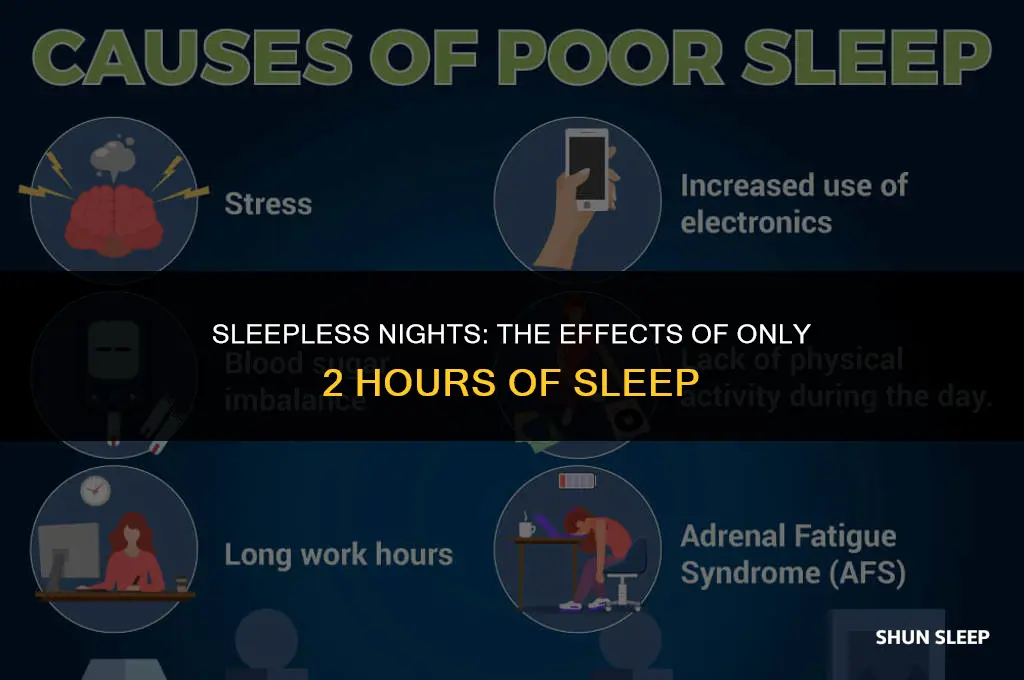 can i sleep for only 2 hours